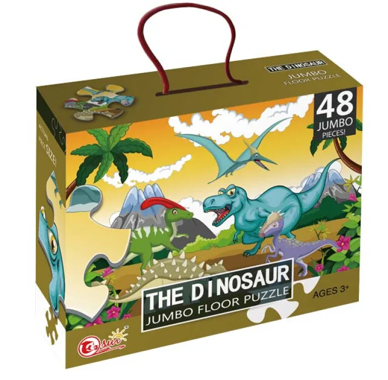Puzzle dinosaures 48 pièces