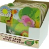 Puzzle incrusté animaux jungle