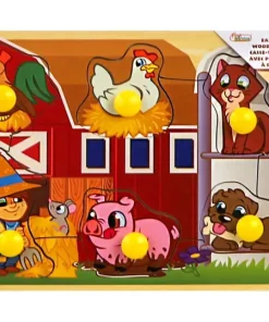 Puzzle incrusté petits animaux
