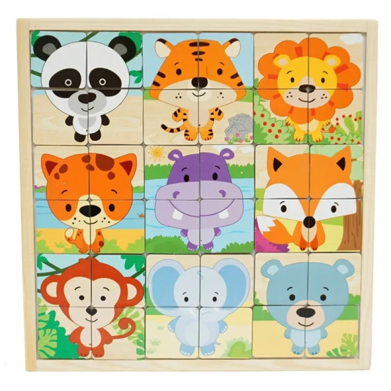 Puzzle magnétique 3 en 1