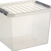 Q - line box 52 L blanc transparent