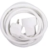 Rallonge 3 m blanc 3 x 1,5 mm 16 A