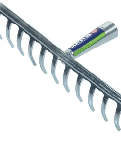 Rateau zingue avec 12 dents