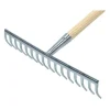 Rateau zingue avec 16 dents
