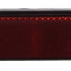 Réflecteur rectangulaire adhésive rouge