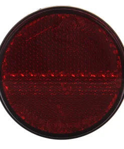 Réflecteur ronde adhésieve rouge