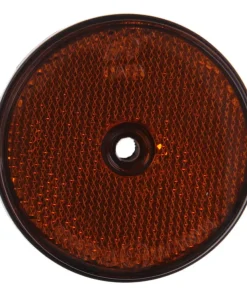 Réflecteur ronde vissé orange