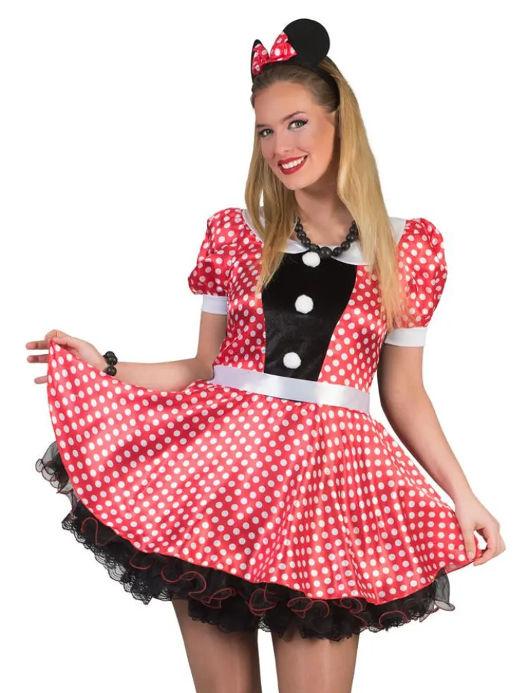 Robe à pois rouge Minnie Mouse - Taille 36/38