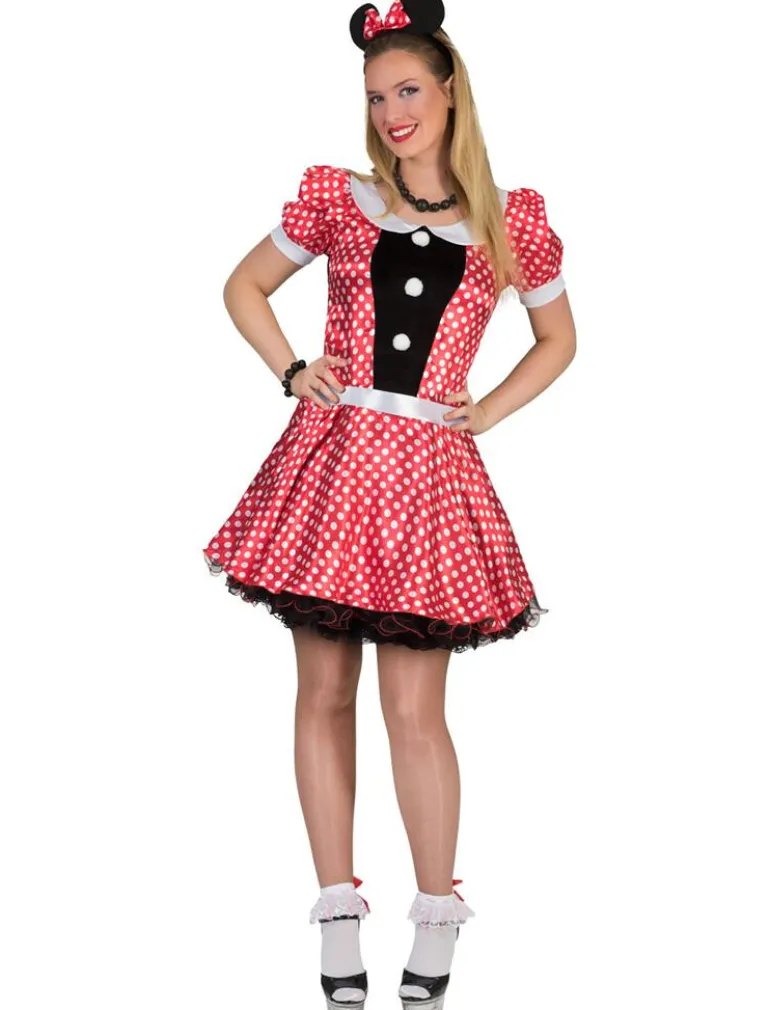 Robe à pois rouge Minnie Mouse - Taille 40/42