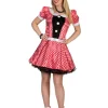 Robe à pois rouge Minnie Mouse - Taille 44/46