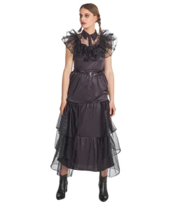 Robe De Bal Noir Mercredi Femme - Taille 44