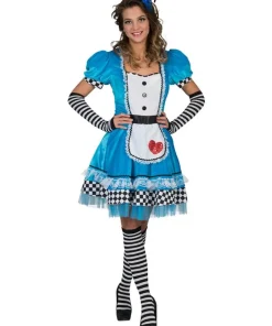 Robe Déguisement Alice au Pays des Merveilles Femme - Taille 40/42