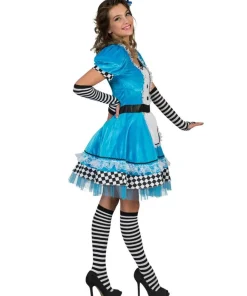 Robe Déguisement Alice au Pays des Merveilles Femme - Taille 40/42