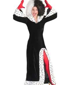 Robe Déguisement Cruella d'Enfer - Taille 44/46