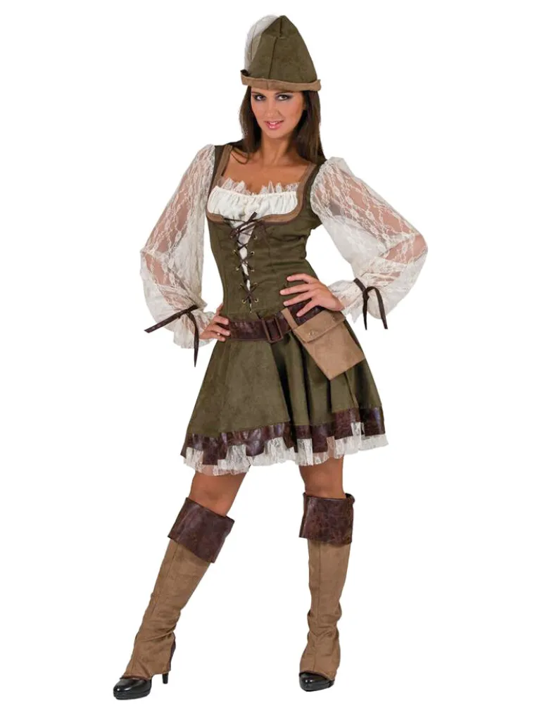 Robe Déguisement Dame Marianne Robin des Bois - Taille 40/42