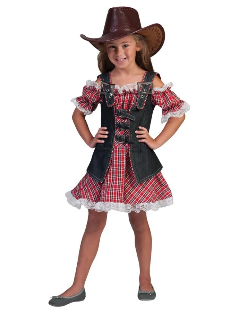 Robe Déguisement Enfant Cowgirl Daisy - Taille 116