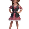 Robe Déguisement Enfant Cowgirl Daisy - Taille 152