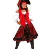 Robe Déguisement Pirate Coeur Noir - Taille 40/42
