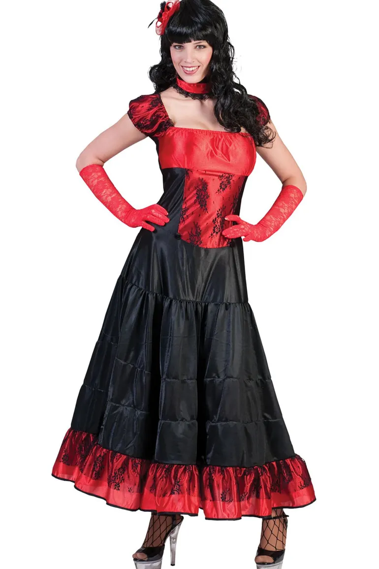 Robe Déguisement Saloon Girl - Taille 44/46