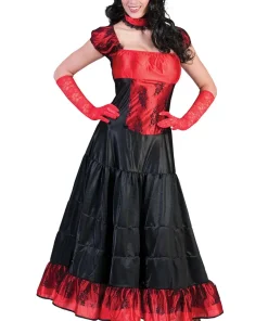 Robe Déguisement Saloon Girl - Taille 40/42