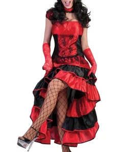 Robe Déguisement Saloon Girl - Taille 40/42