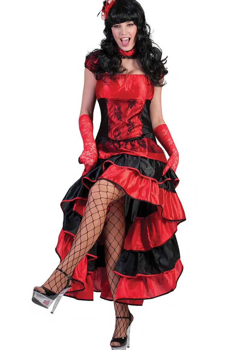 Robe Déguisement Saloon Girl - Taille 40/42