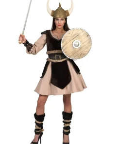 Robe Déguisement Viking Ragna - Taille 36/38