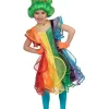 Robe enfant Princesse Arc-en-ciel - Taille 116