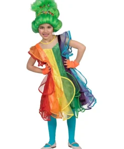 Robe enfant Princesse Arc-en-ciel - Taille 128
