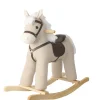 Rocking Horse beige avec son