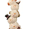 Roi Bonhomme De Neige 30x21x70cm