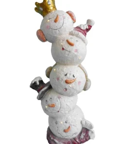 Roi Bonhomme De Neige 30x21x70cm