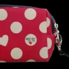 Sac de voyage nylon rose / blanc