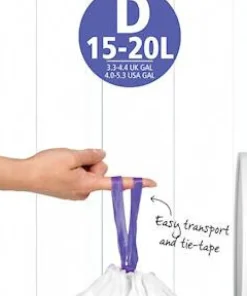 Sac poubelle 15 L string 20 pièces