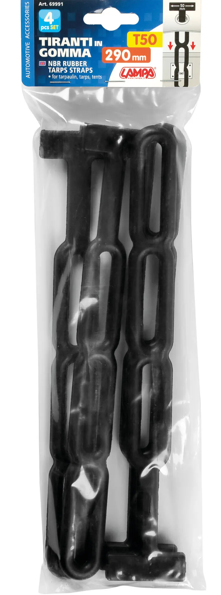 Sangle de Fixation en Caoutchouc 29cm