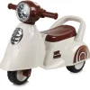 Scooter blanc avec son et lumière
