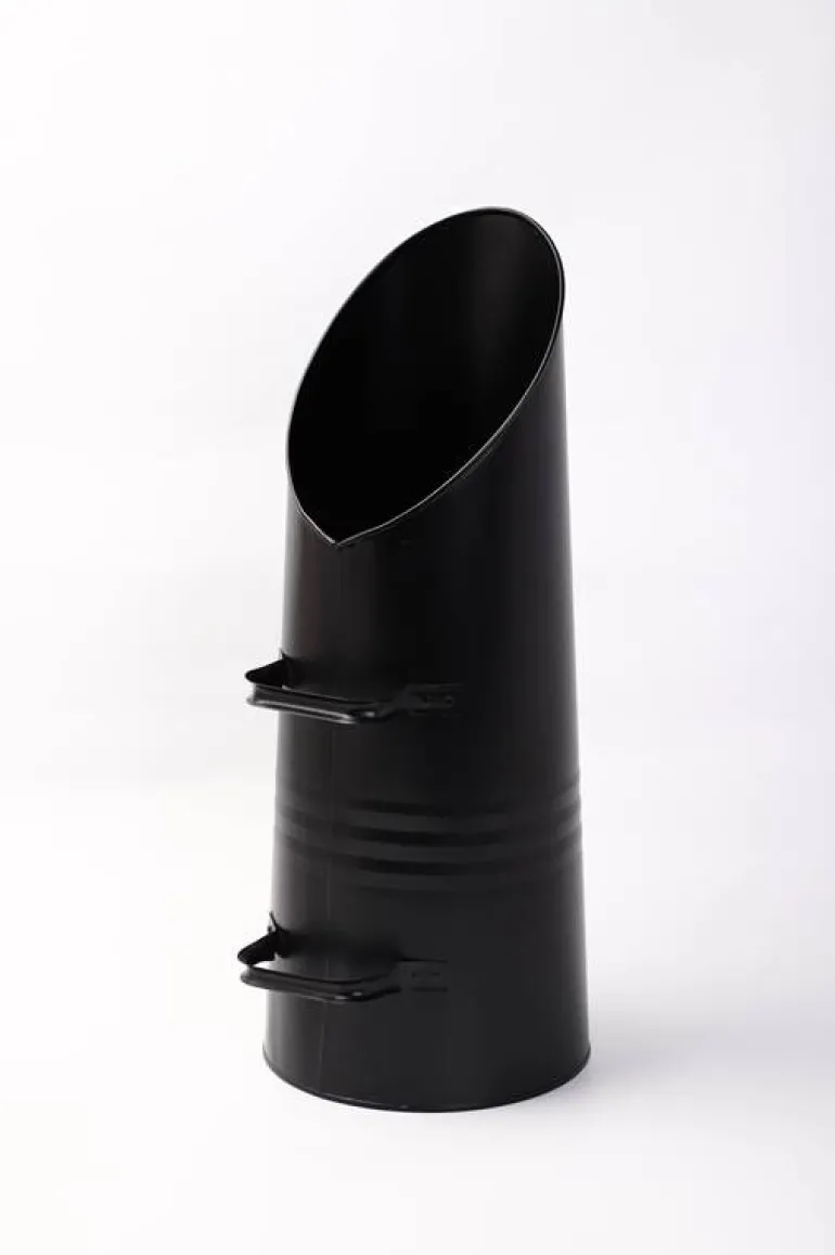 Seau à charbon noir