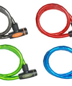 Serrure vélo avec 4 clés 1 m