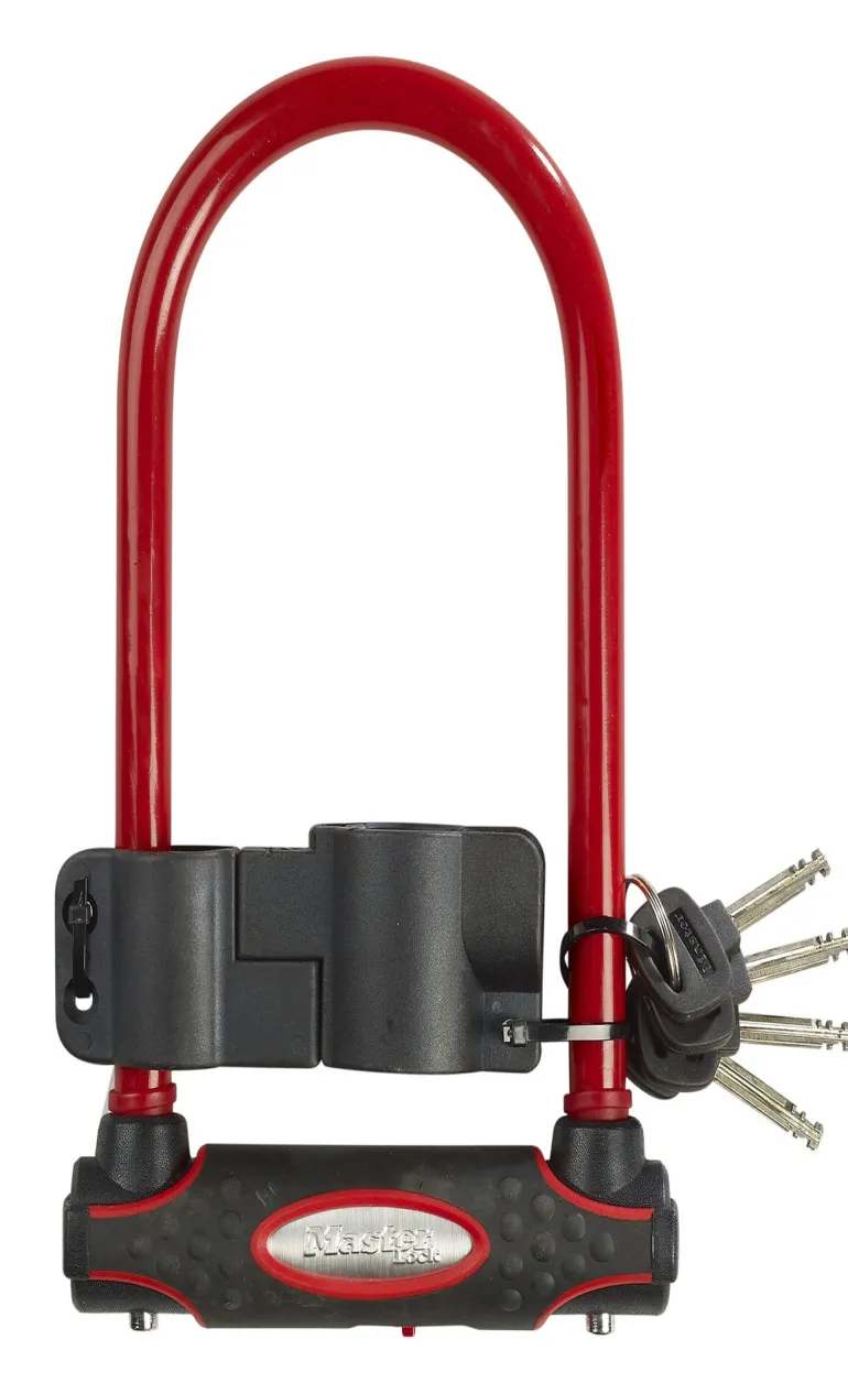 Serrure vélo u-bar avec 4 clés