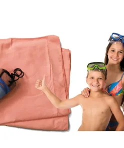 Serviette de sport 70x150 cm rose