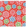 Serviettes Flocon Neige 33X33 cm 20 Pcs