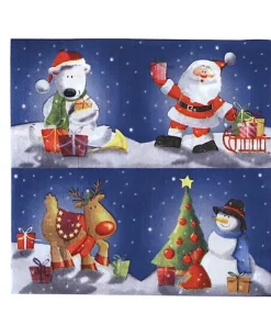 Serviettes Noel 33X33 cm 20 Pcs