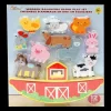 Set animaux de ferme en bois