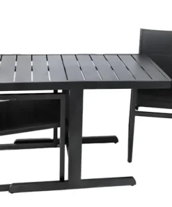 Set bistro Salou aluminium - anthracite