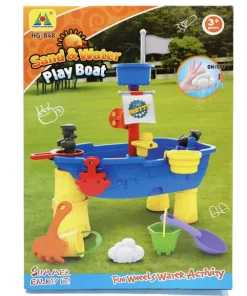 Set blocs bateau plage