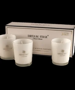 Set de 3 bougies parfumées Cotton Blossom