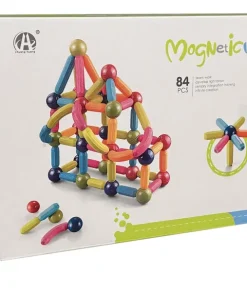 Set de Blocs Magnétiques - 84 pièces