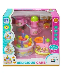 set de cake musique et lumière
