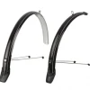 Set de garde-boue Towny 28'' 51 mm noir
