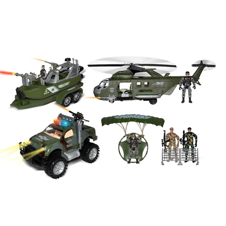 Set véhicules militaires